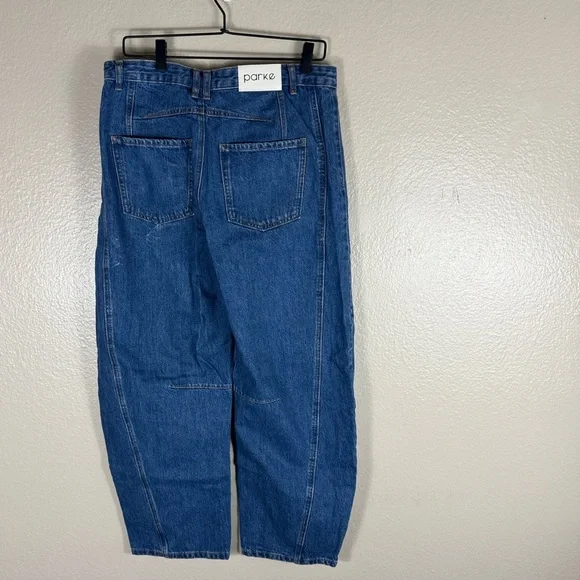 Parke The Horseshoe Jeans in Medium Wash - Picture 9 of 11